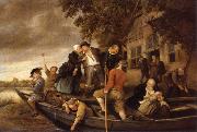 REMBRANDT Harmenszoon van Rijn The merry homecoming china oil painting reproduction